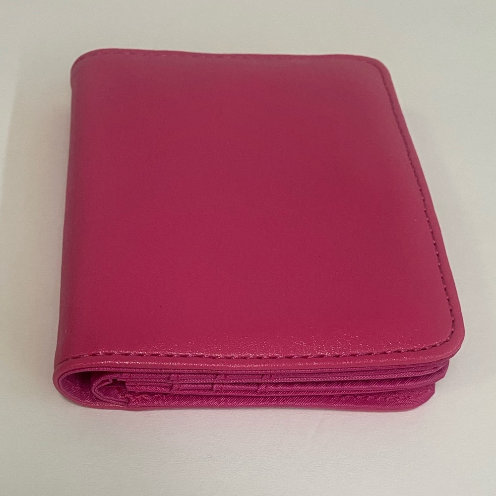 Hot Pink Bifold ID Wallet - NIP